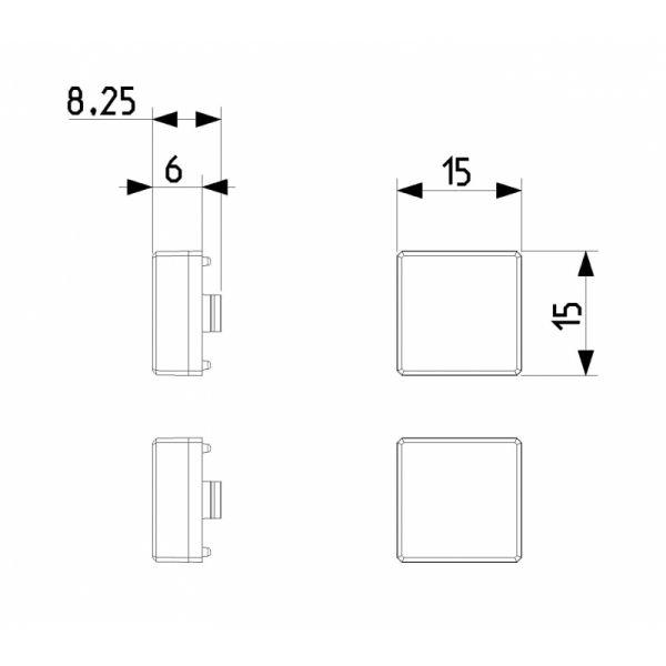 Vimar Eikon Exe Plate Flat