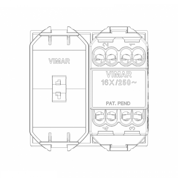 Vimar Neve Up 09013.2.