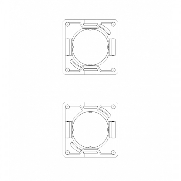 Vimar Eikon Exe Plate Flat