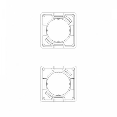 Vimar Eikon Exe Plate Flat